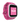 Reloj inteligente para niños XGO3 Rosa Zebra, ángulo tres cuartos destacando correa y pantalla.